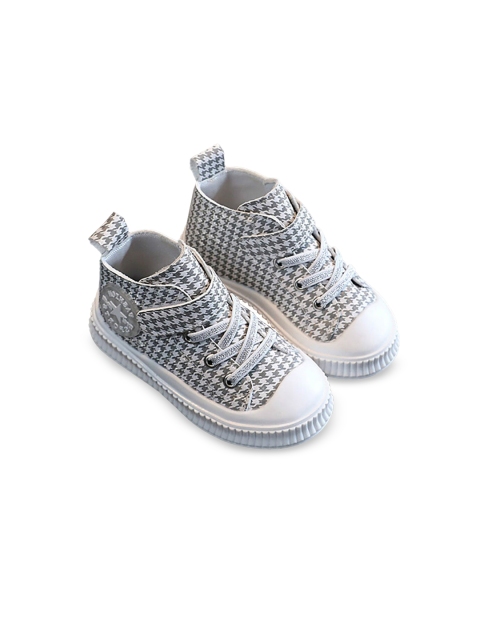 

Hopscotch Girls Silver-Toned Ballerinas Flats