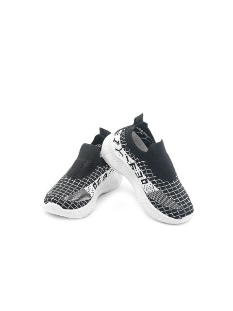 

Hopscotch Unisex Kids Black Ballerinas with Laser Cuts Flats