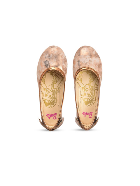 

Hopscotch Girls Blue Printed Ballerinas with Bows Flats