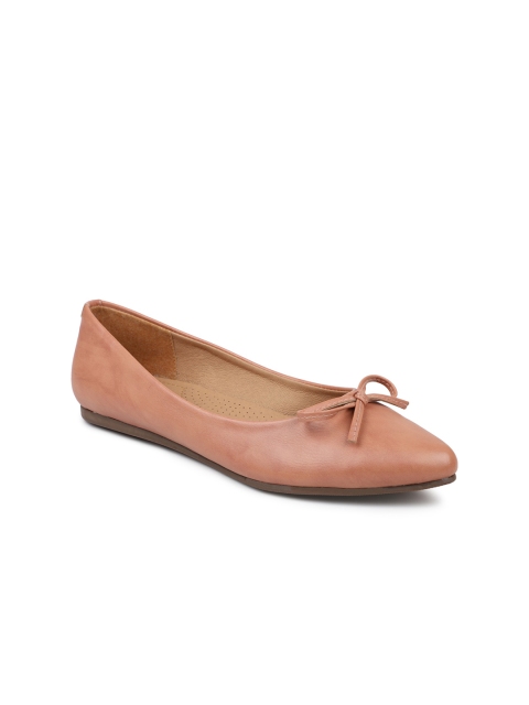 

Inc 5 Women Peach-Coloured Ballerina Shoes