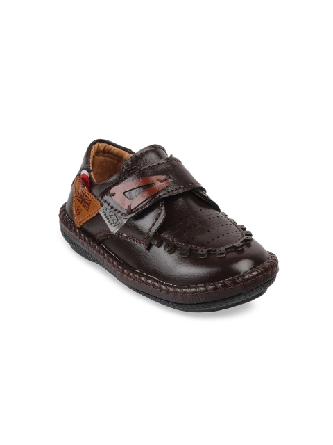 

Hopscotch Boys Brown PU Loafers