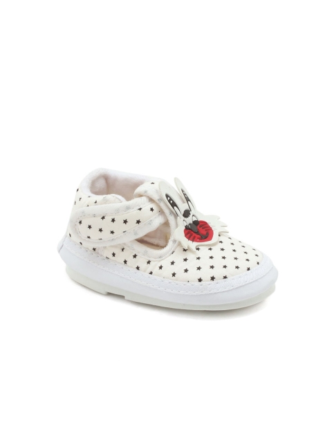 

Hopscotch Unisex Kids White PU Sneakers