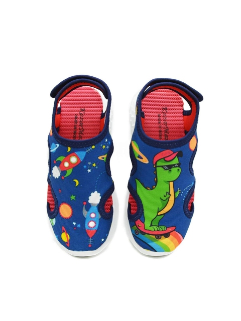 

Hopscotch Unisex Kids Blue & Green Comfort Sandals