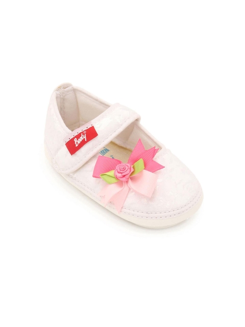 

Hopscotch Girls White PU Boat Shoes