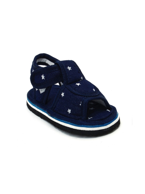 

Hopscotch Unisex Kids Blue & White Comfort Sandals