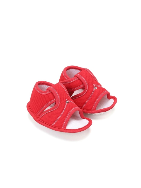 

Hopscotch Unisex Kids Red & White Comfort Sandals