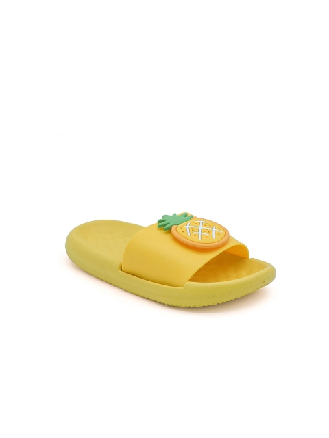 

Hopscotch Unisex Kids Yellow & Green Thong Flip-Flops
