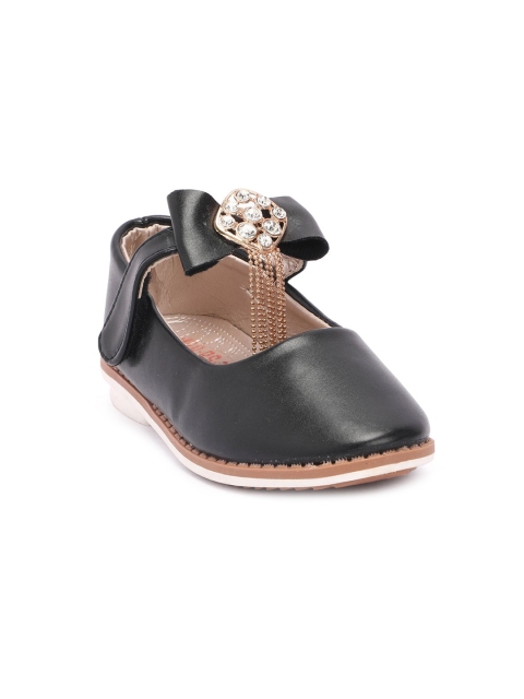 

Hopscotch Girls Black Woven Design PU Espadrilles