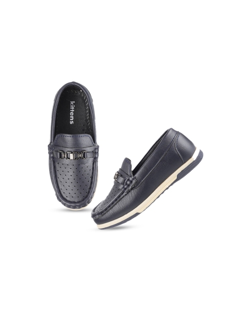 

Hopscotch Boys Blue PU Loafers