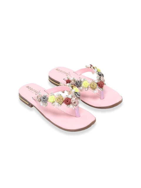 

Hopscotch Girls Pink Comfort Sandals
