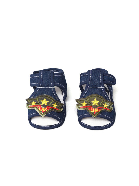 

Hopscotch Boys Blue PU Comfort Sandals
