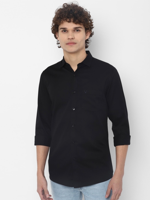 

Allen Solly Men Black Slim Fit Casual Shirt