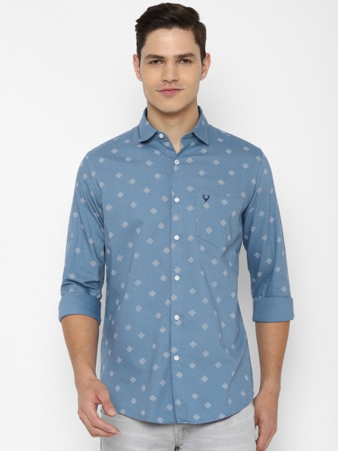 

Allen Solly Men Blue Slim Fit Floral Printed Casual Shirt