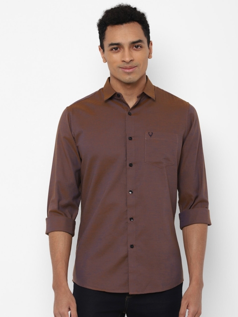 

Allen Solly Men Brown Slim Fit Casual Shirt