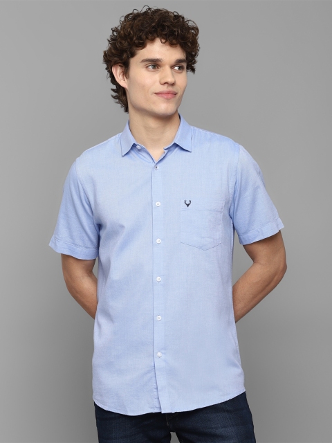 

Allen Solly Men Blue Slim Fit Casual Shirt