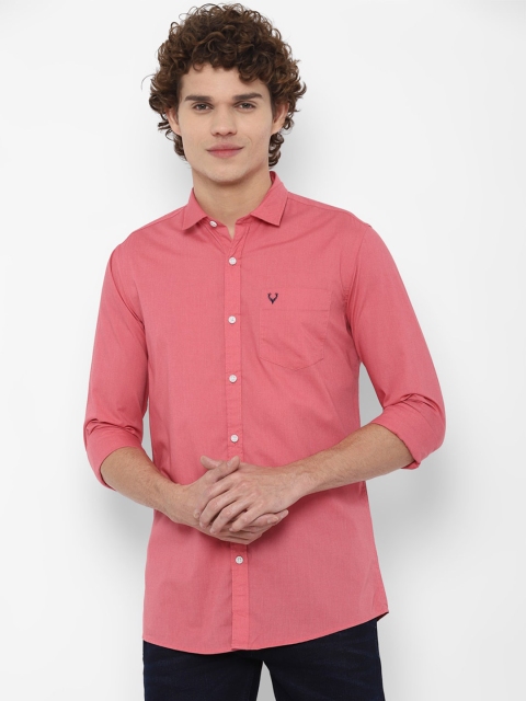 

Allen Solly Sport Men Pink Casual Shirt