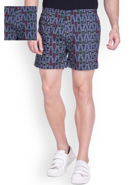 

ONN Pack of 2 Grey Printed Boxers ONN_ITALIA_NP969_PR6_2PC