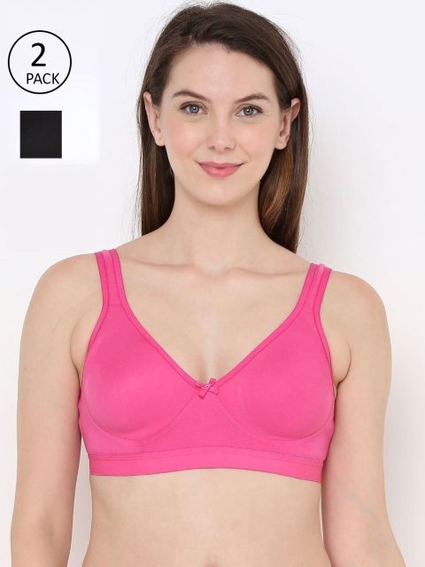 

Berrys Intimatess Pink & Black Bra