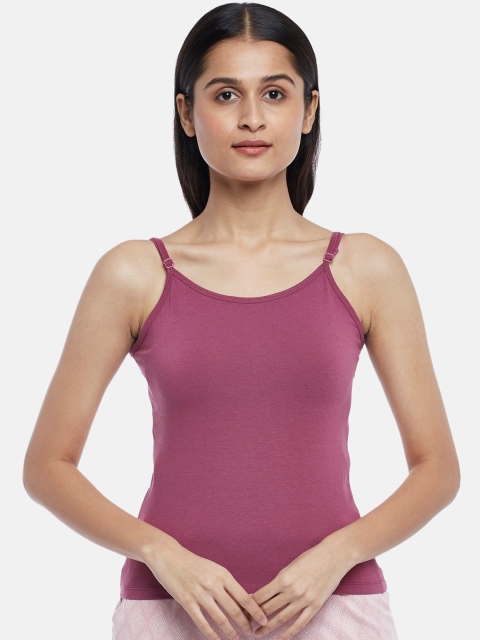 

Dreamz by Pantaloons Women Pink Solid Camisole