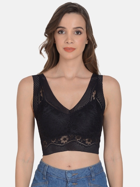 

mod & shy Black Bralette Bra