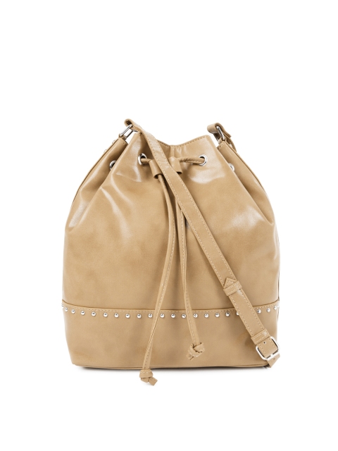 

POCKIT Beige Bucket Bag