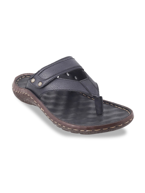 

WALKWAY by Metro Men Black & Brown Comfort Sandals