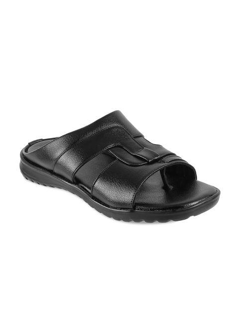 

WALKWAY by Metro Men Black Comfort Sandals
