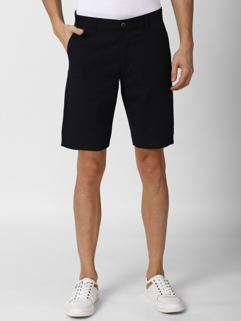 

Van Heusen Sport Men Navy Blue Solid Shorts