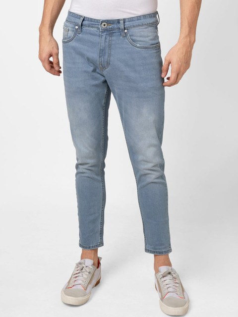

Snitch Men Blue Skinny Fit Heavy Fade Stretchable Denim Jeans