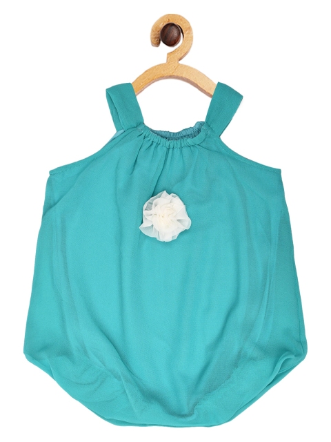 

Creative Kids Turquoise Blue Halter Neck A-Line Dress