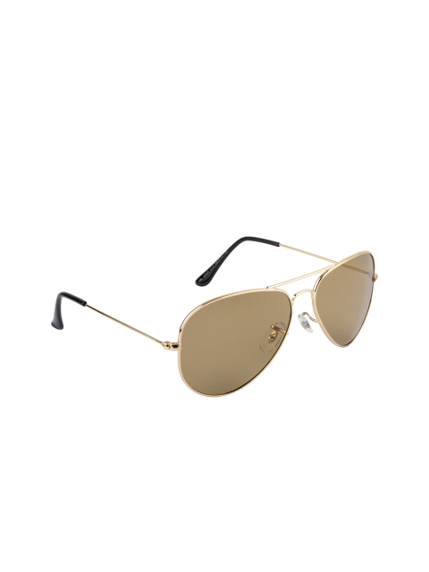 

Farenheit Unisex Aviator Sunglasses SOC-FA-4040PC-C3, Brown
