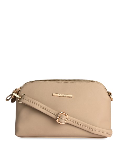 

Rocia Beige PU Structured Sling Bag