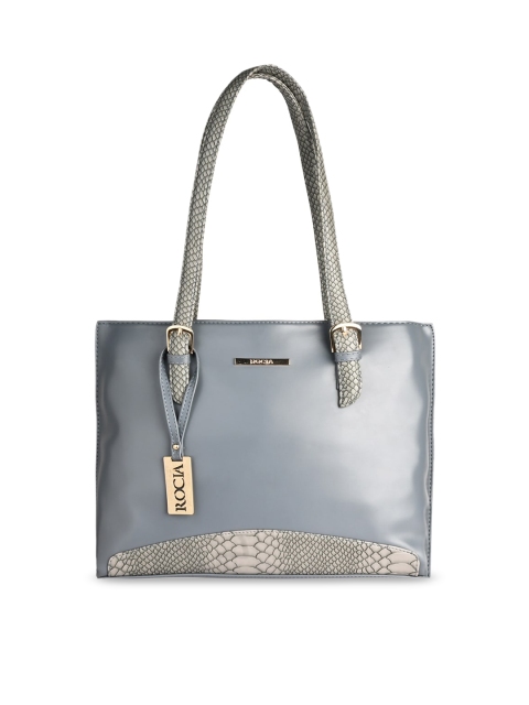 

Rocia Grey PU Structured Shoulder Bag