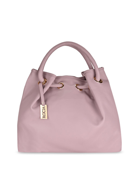 

Rocia Purple PU Structured Handheld Bag with Tasselled