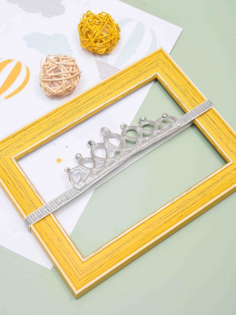 

POPLINS Girls Silver-Toned Hairband