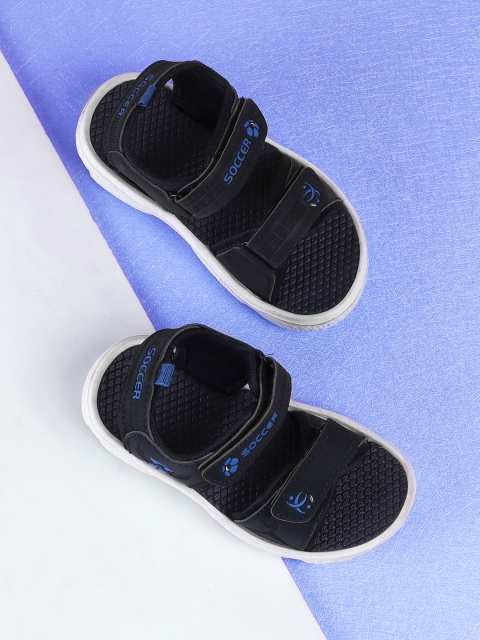 

Jazzy Juniors Boys Navy Blue & White Comfort Sandals