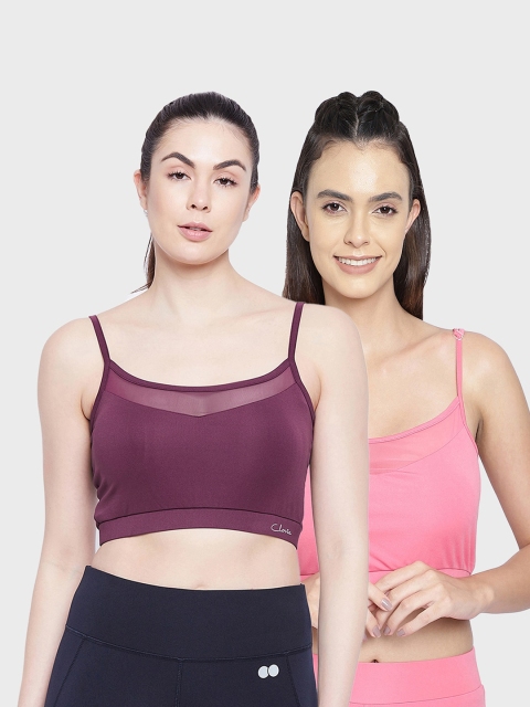 

Clovia Multicoloured Bralette Crop Top, Multi