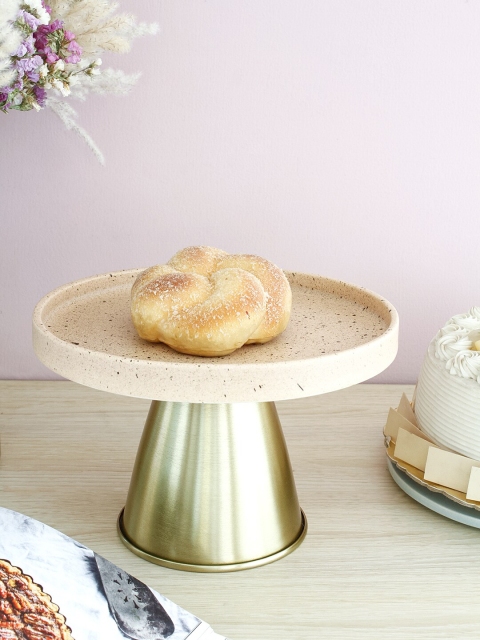 

The Wishing Chair Gold Starry Night Stoneware Cakestand with Metallic Removable Stand