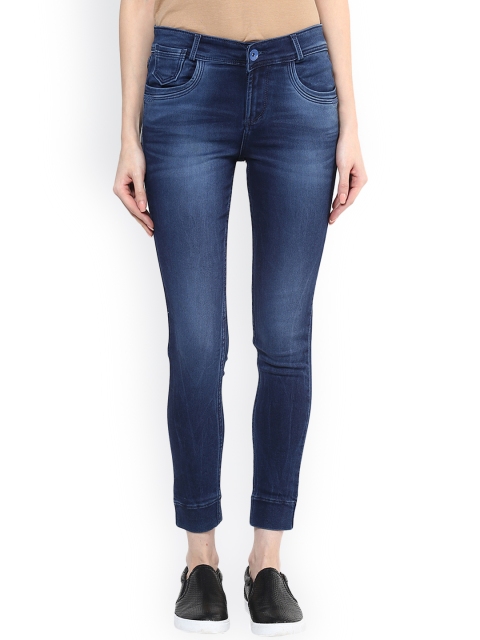 

Xpose Women Blue Slim Fit Mid-Rise Clean Look Jeans