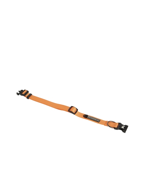

thepawpstarco Orange Solid Pet Collars