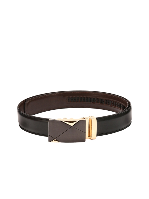 

Pacific Gold Men Black Spanish Leather Belt