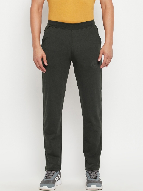 

Okane Men Olive Regular-fit Track Pants
