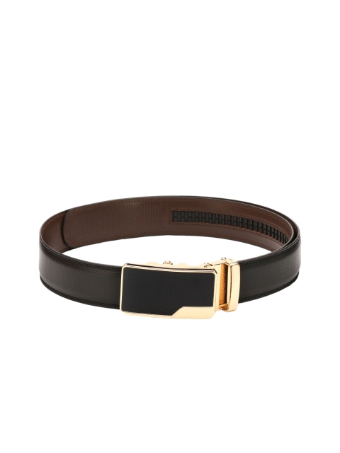 

Pacific Gold Men Black Spanish Leather Belt