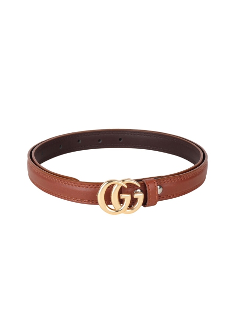 

Swiss Design Women Tan PU Belt