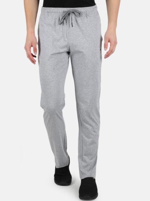 

Monte Carlo Men Grey Melange Solid Track Pants