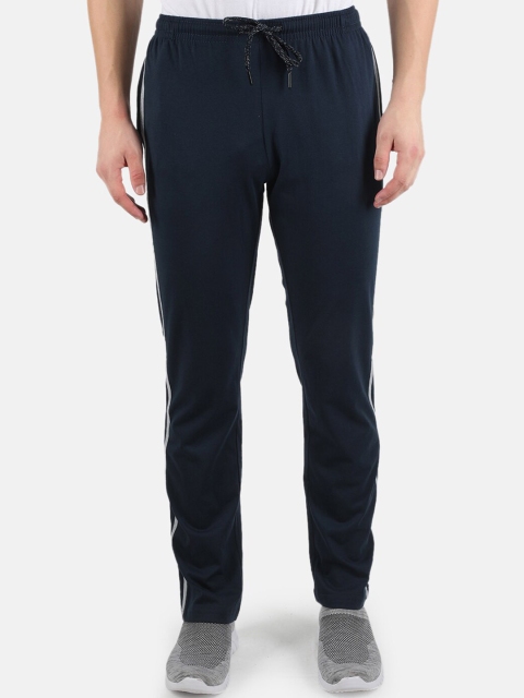 

Monte Carlo Men Navy Blue Solid Track Pants