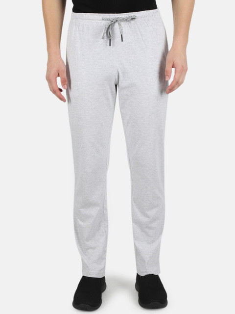 

Monte Carlo Men Grey Solid Track Pants