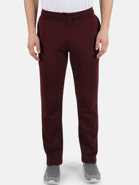 

Monte Carlo Men Maroon Solid Track Pants