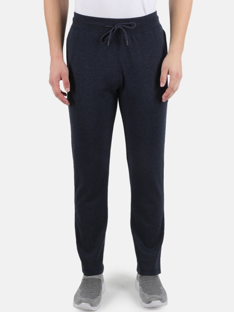 

Monte Carlo Men Blue Solid Track Pants