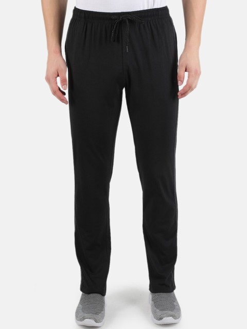 

Monte Carlo Men Black Solid Track Pants